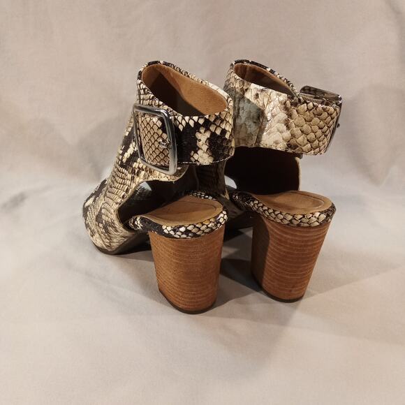 Nicole Miller Python Bag + Vionic Snakeskin Heels Set 6.5W - Picture 5 of 8